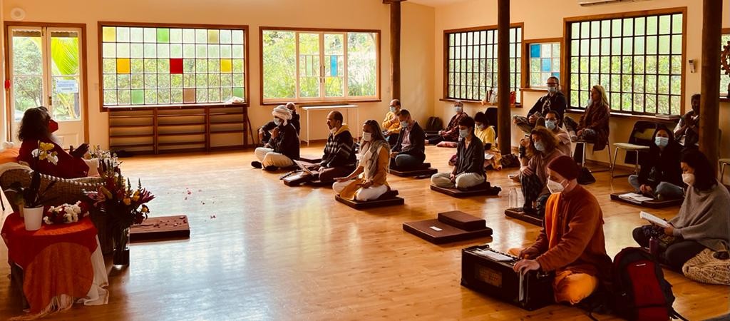 Vishwaguruji visits Kawai Purapura Retreat Centre in Albany, Auckland, New Zealand