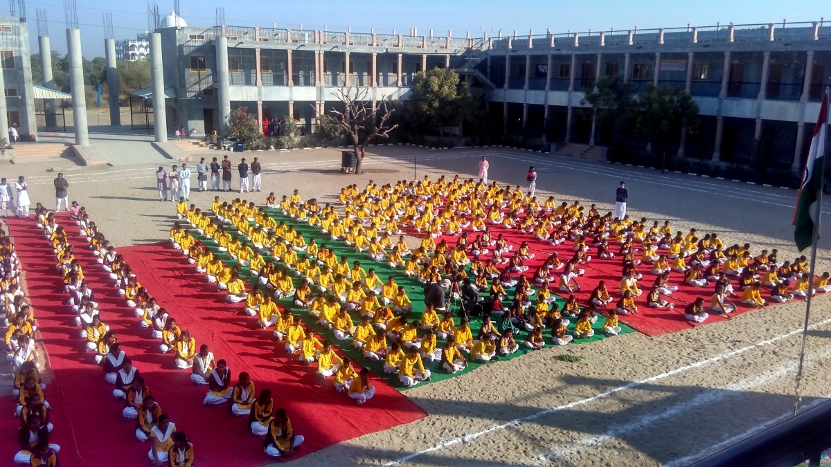 Indian Republic Day in Jadan school